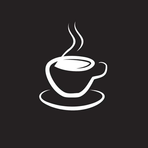 Koffiecup Icoon — Stockvector
