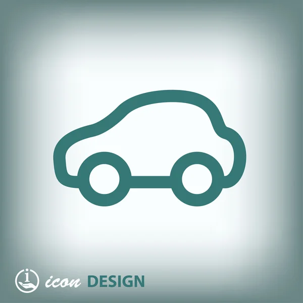 Icono del coche — Archivo Imágenes Vectoriales