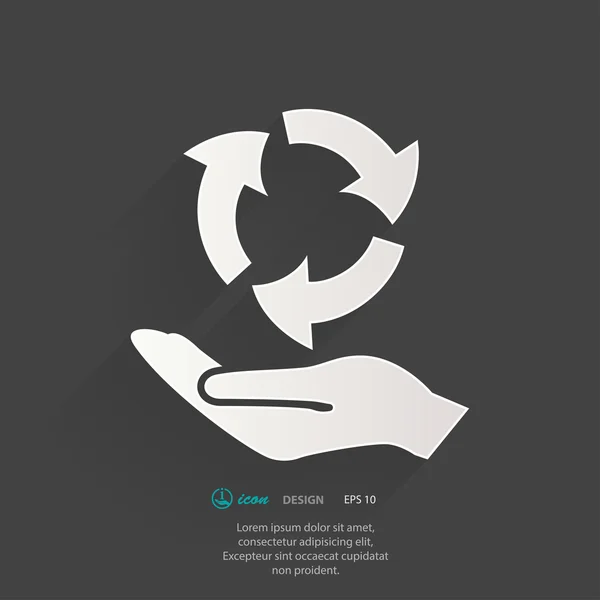 Eco-pictogram — Stockvector