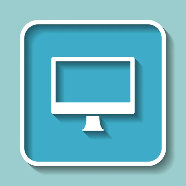 Computer icon — Stock Vector