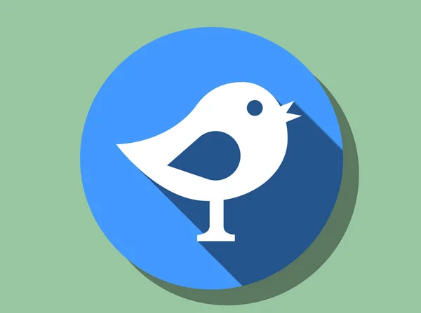 Ícone de pássaro — Vetor de Stock