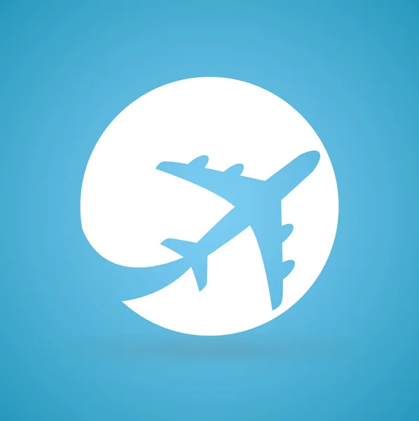 Airplane icon — Stock Vector