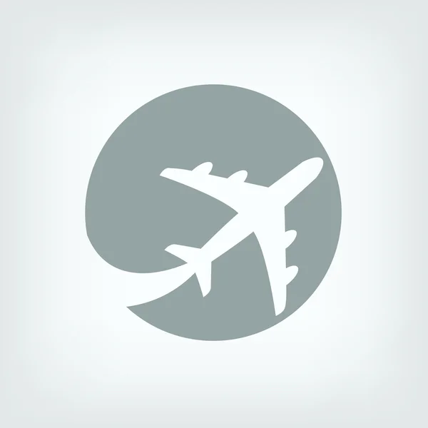 Icono del avión — Vector de stock