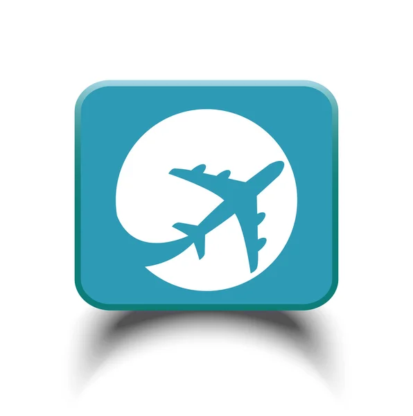 Airplane icon — Stock Vector