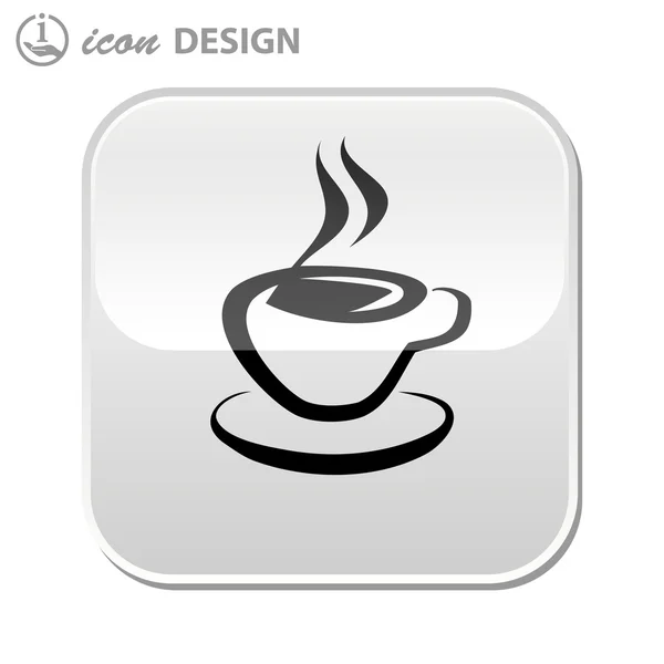 Cup pictogram — Stockvector