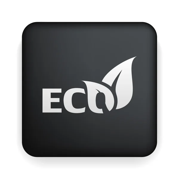 Значок eco — стоковый вектор