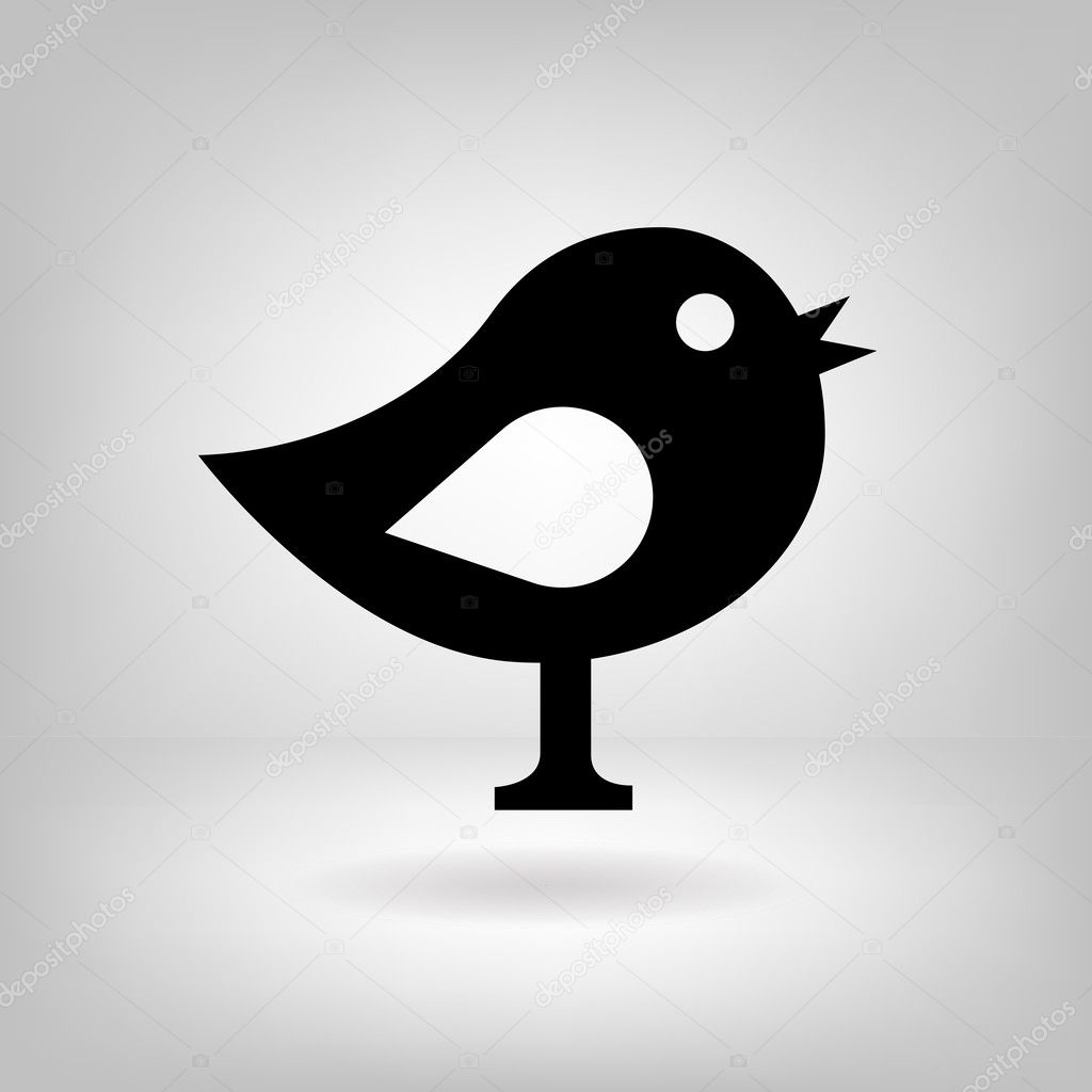 Bird Icon Stock Vector C Hristianin