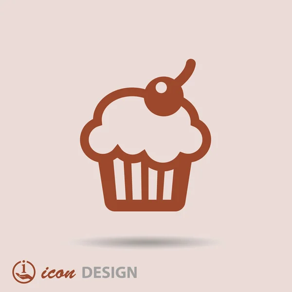 Cake icon — Stock Vector