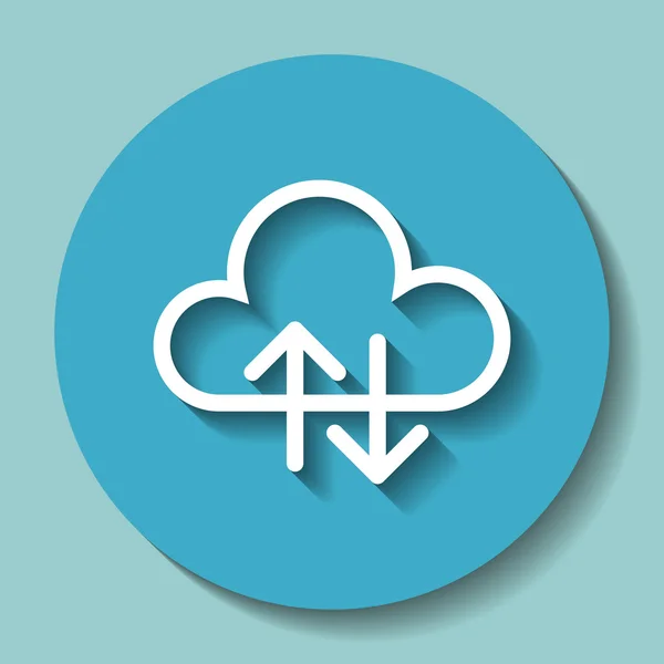 Cloud icon — Stock Vector