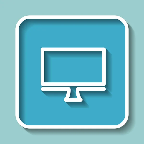 Computer icon — Stock Vector