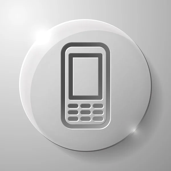 Piktogramm des Mobiltelefons — Stockvektor