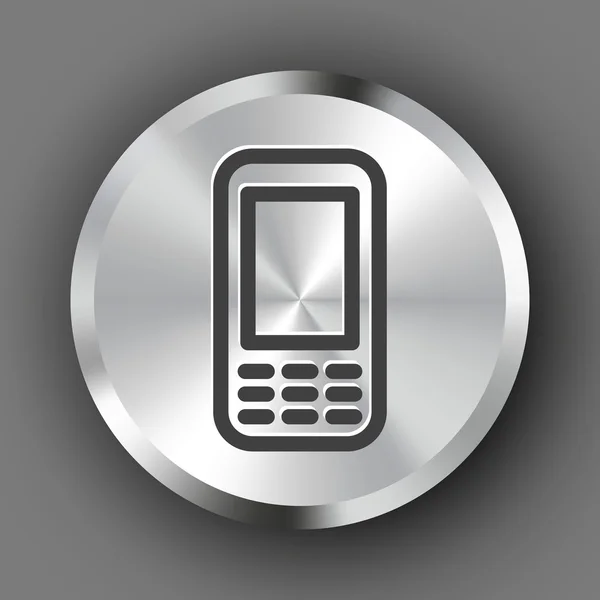 Mobiltelefon Icon – stockvektor