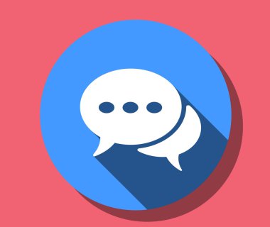 ileti veya sohbet simgesi