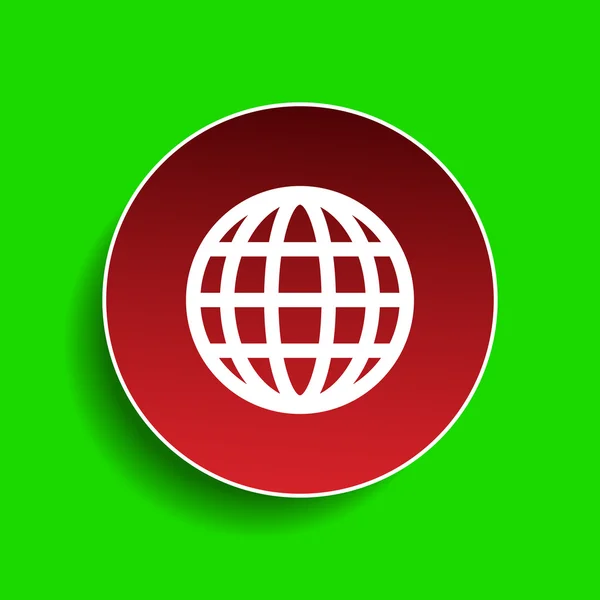 Globe-Icon – stockvektor