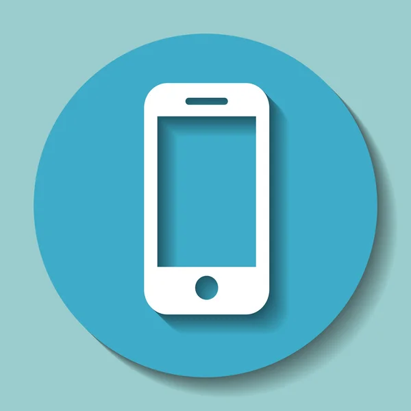 Ikona mobilního telefonu — Stockový vektor