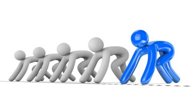 başında