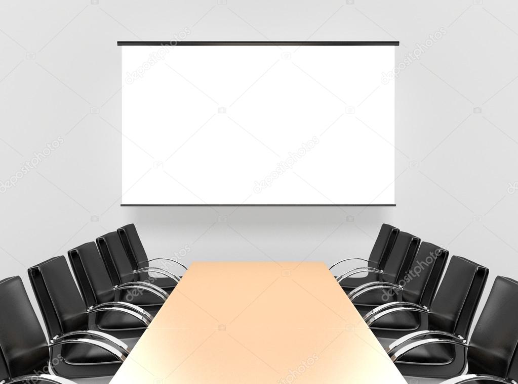 Meeting room Concept illustration