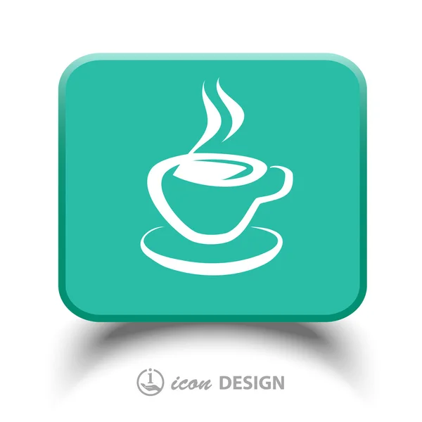 Cup pictogram — Stockvector