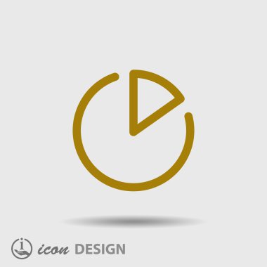 pasta grafiği simgesi