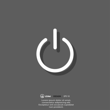 düğmesi güç simgesi