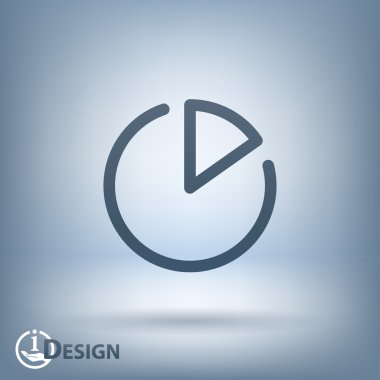 pasta grafiği simgesi