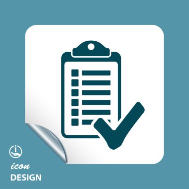 kontrol listesi simgesi