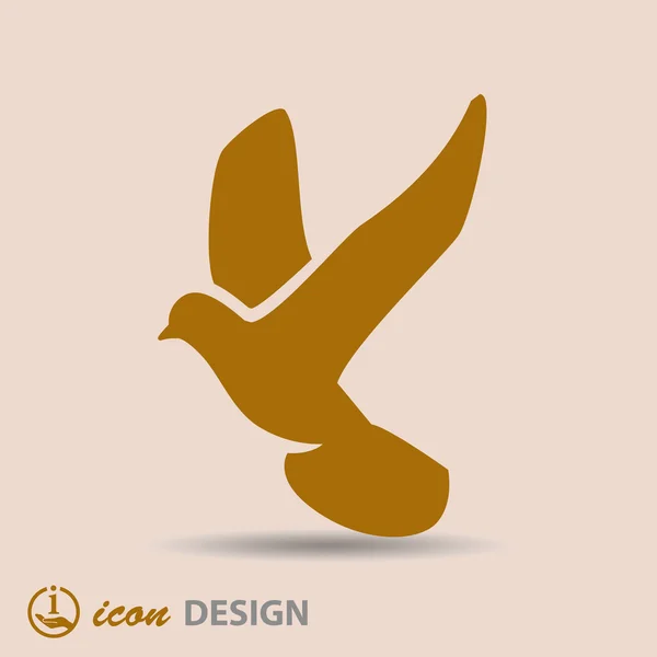 Ikona ptaka — Wektor stockowy
