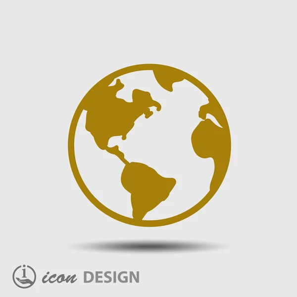 Globe icon — Stock Vector