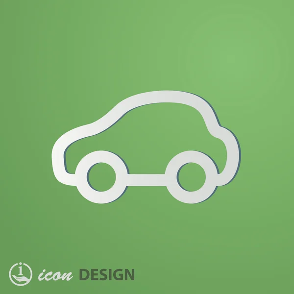 Icono del coche — Vector de stock