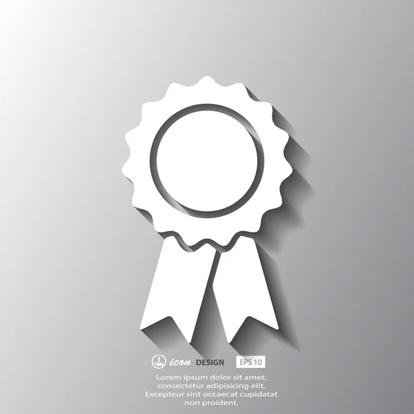 Award icon — Stock Vector