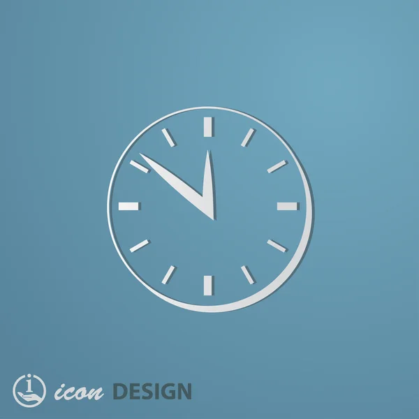 Icono del reloj — Archivo Imágenes Vectoriales