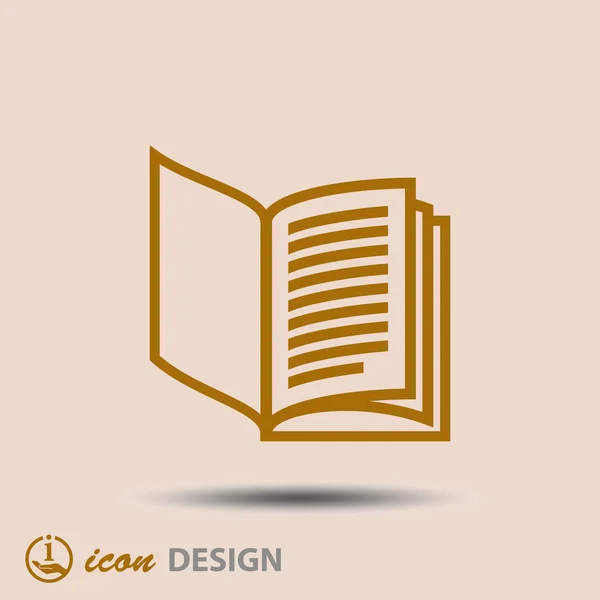 Icono del libro — Vector de stock