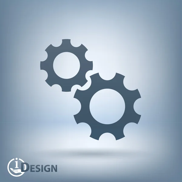 Gears icon — Stock Vector