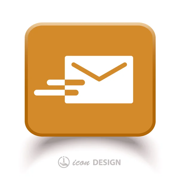 Mail icon — Stock Vector