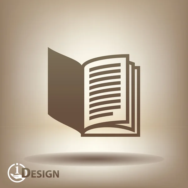 Book icon — Stock Vector