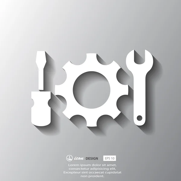 Outils Icône — Image vectorielle