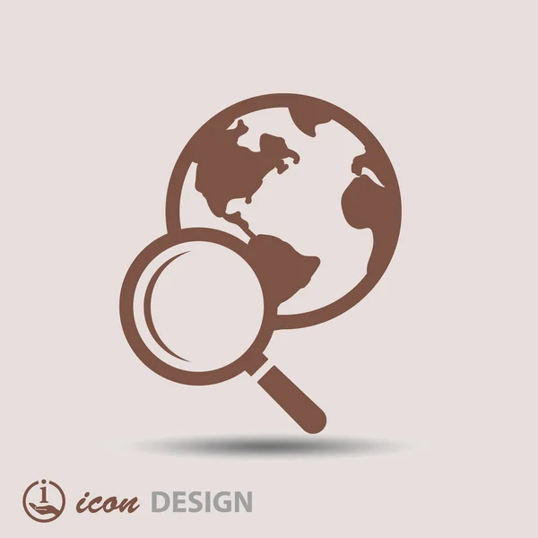 Globe icon — Stock Vector