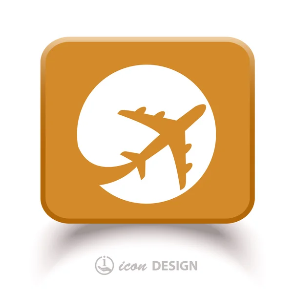 Icon for fly – stockvektor