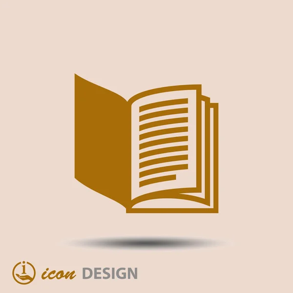 Icono del libro — Vector de stock