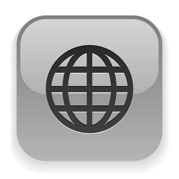 Globe-Icon – stockvektor