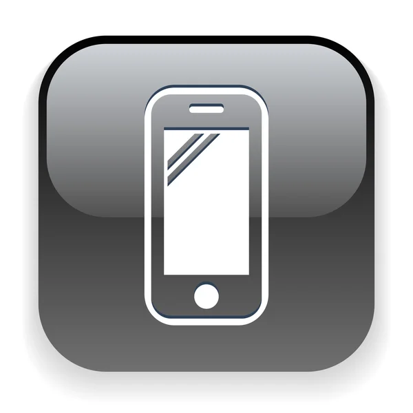 Мобильная телефонная икона — стоковый вектор