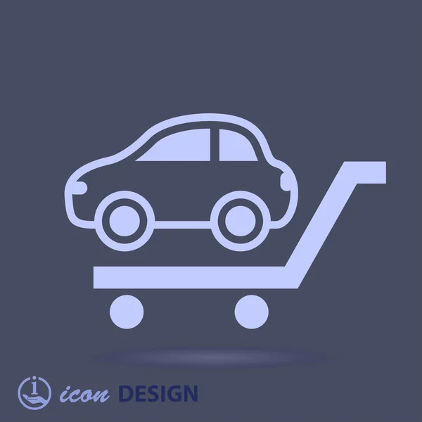 Car icon. — Stock Vector