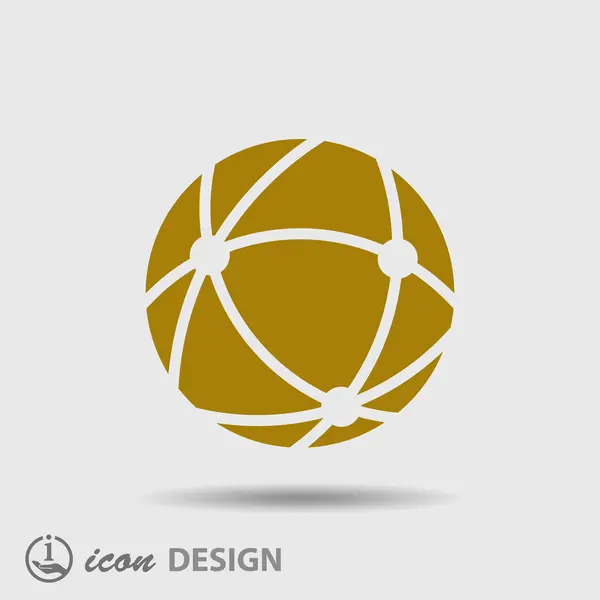 Globe icon — Stock Vector