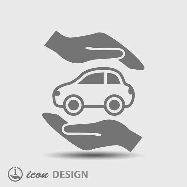 Icono del coche — Archivo Imágenes Vectoriales