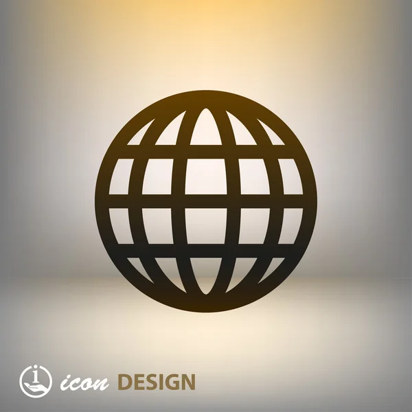 Globe icon — Stock Vector