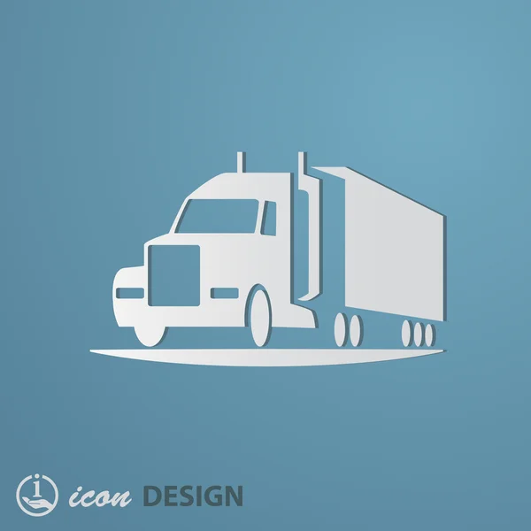 Truck icon — Stock Vector