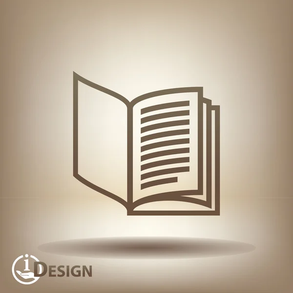 Book icon — Stock Vector