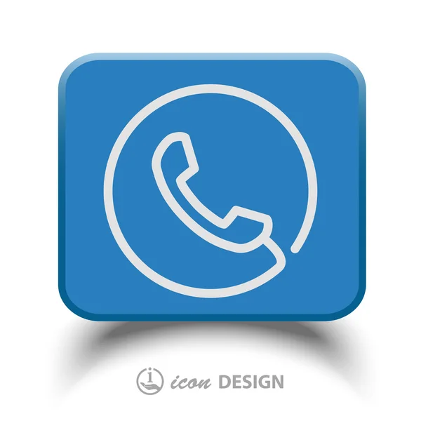 Phone icon — Stock Vector