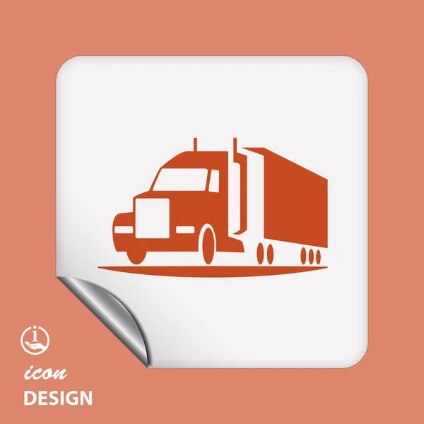 Truck icon — Stock Vector