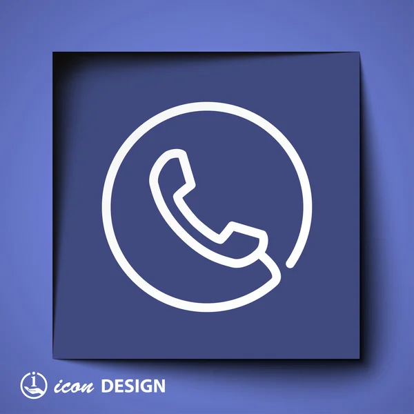 Phone icon — Stock Vector